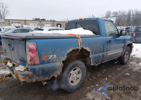 2004 Chevrolet Silverado 1500 Z71 z USA, uszkodzony, nr VIN 1GCEK14V74Z293053